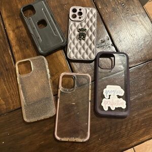 Stylish Black and Silver Phone Case